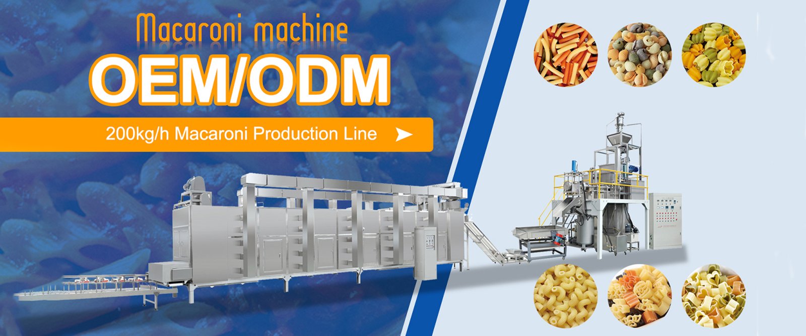 macaroni pasta production line